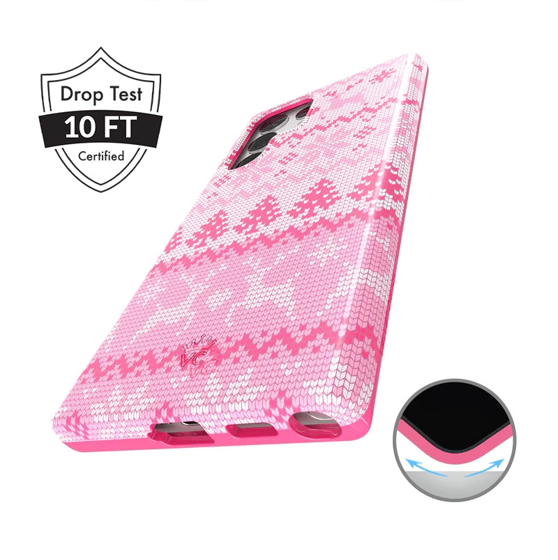 Bubble Gum Sweater Samsung Phone Case - Trendy Soft Silicone Cover for Samsung Galaxy S21/S20/Note 20 - Cute Kawaii Aesthetic for Girls & Teens - Perfect for School, Work & Everyday Use