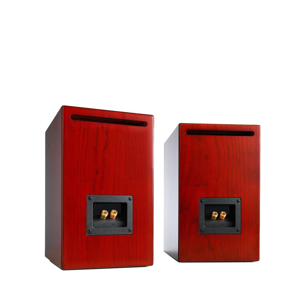 Audioengine HDP6 Passive Bookshelf Speakers - Premium Cherry Wood Finish for Home Theater & Music Listening - Perfect for Living Rooms, Offices & Studio Setups