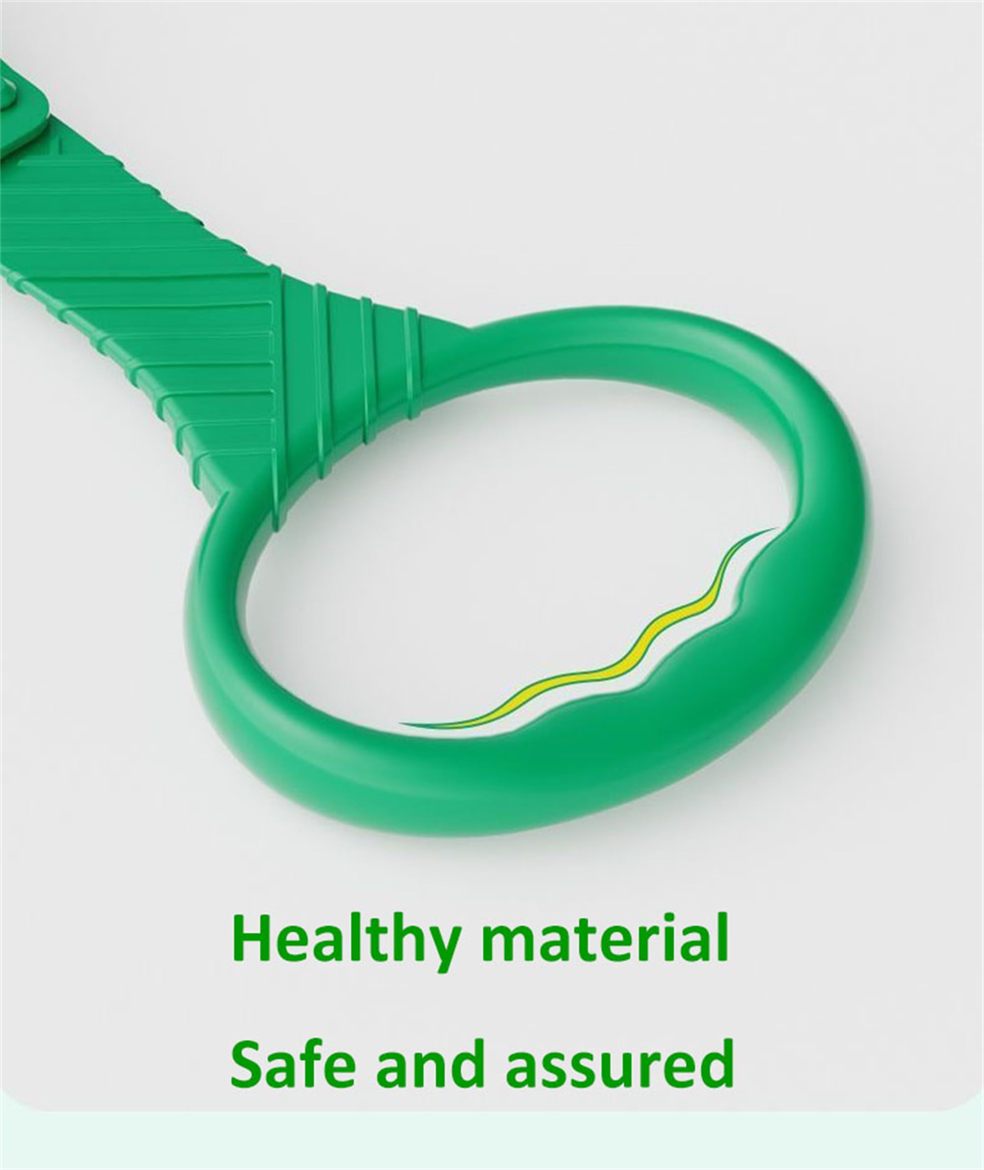 5pcs Baby Crib Pull Rings - Colorful Plastic Walk Assistant Rings for Infants & Toddlers - Help Baby Practice Standing & Walking - Perfect for Cribs, Playpens & Early Development Training (5 Colors)
