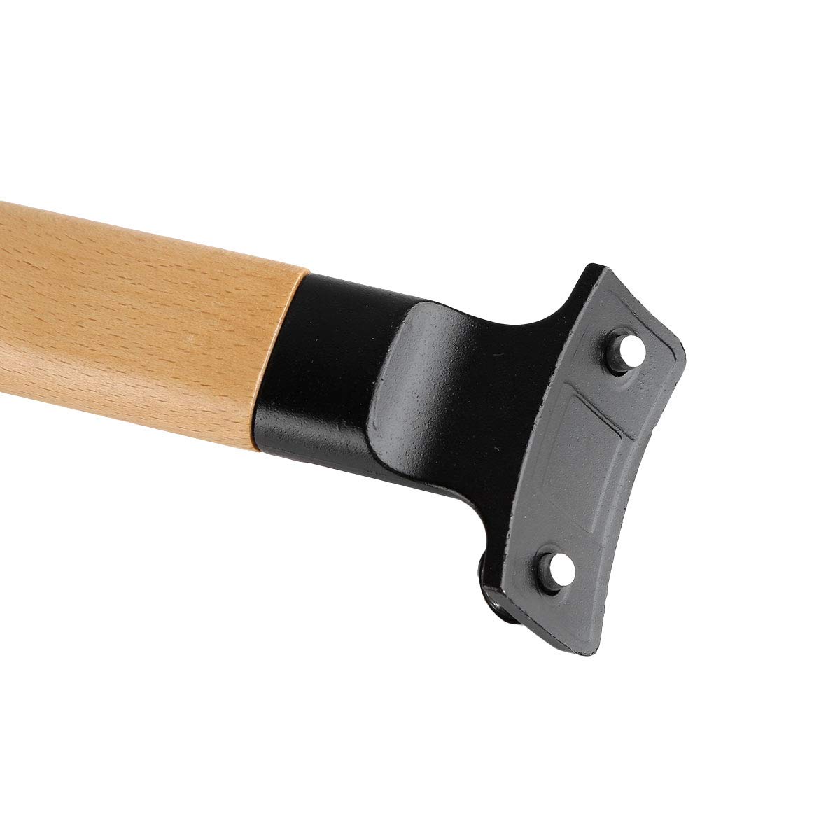 Heat-Resistant Wooden Pot Handle Replacement with Screws - Non-Slip Long Handle Grip for Non-Stick Woks, Frying Pans & Saucepans - Durable Kitchen Cookware Accessory (Natural Wood Color) - Perfect for Safer Cooking & Easy Pan Handling