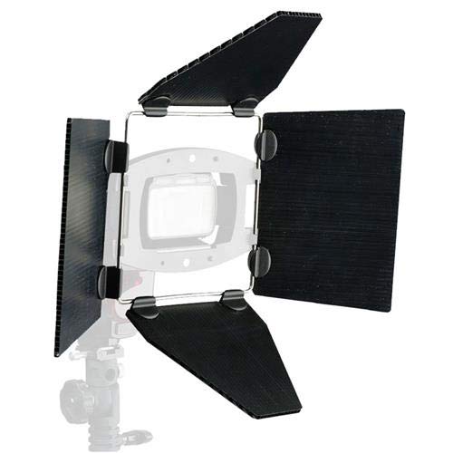 Lastolite LL LS2620 Barn Doors for Strobo Flash (Black) - Perfect for Studio Photography, Portrait Lighting & Video Production