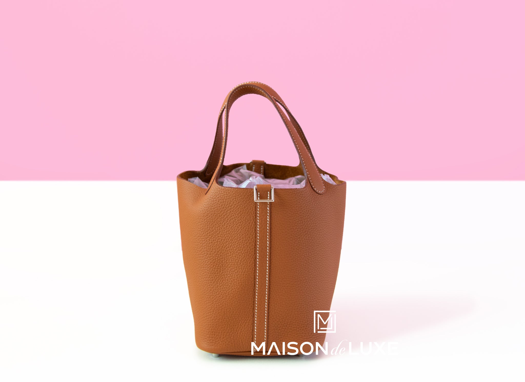 Authentic Hermes Picotin Lock 18 Gold Handbag - Luxury Leather Tote Bag for Women | Perfect for Everyday Use, Work & Special Occasions