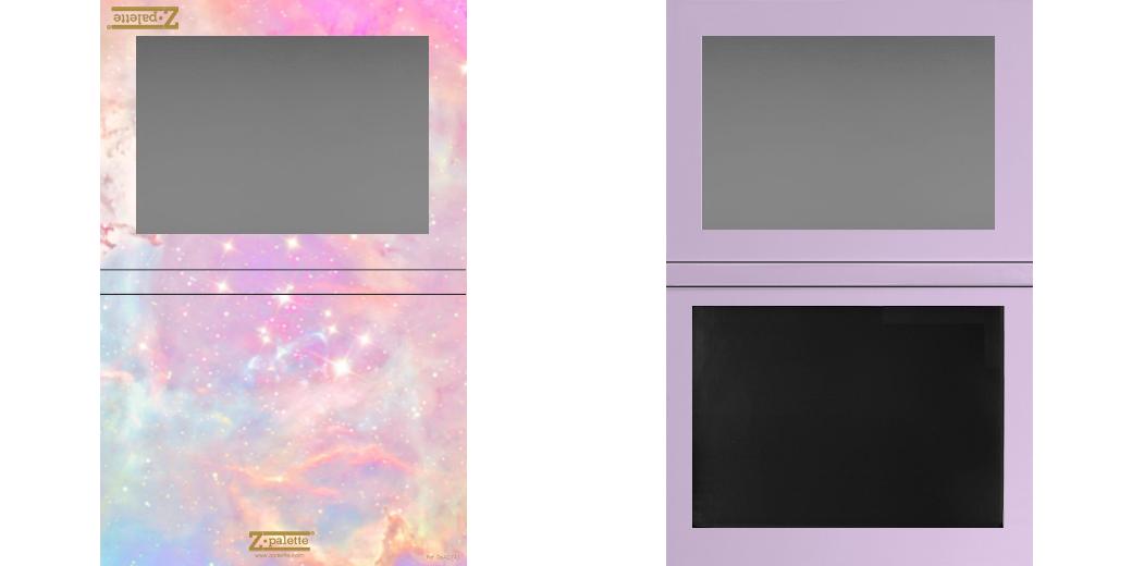 Custom Extra Large Z Palette - Magnetic Makeup Palette for Eyeshadows, Blush & Cosmetics - Perfect for Travel & Professional Makeup Artists