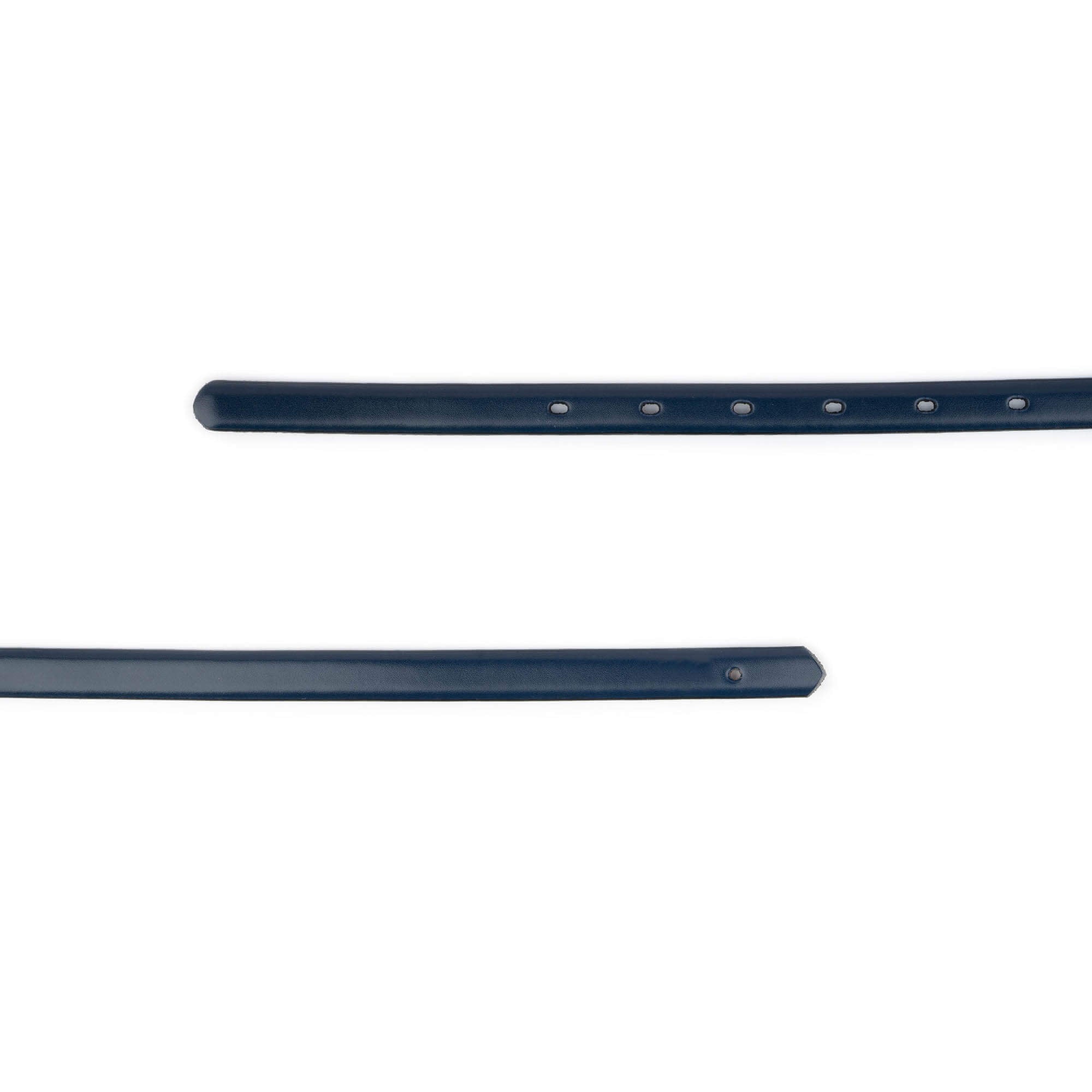 Dunhill Women's Dark Blue Skinny Belt Strap Replacement - Premium Leather Accessory for Jeans, Dresses & Formal Wear
