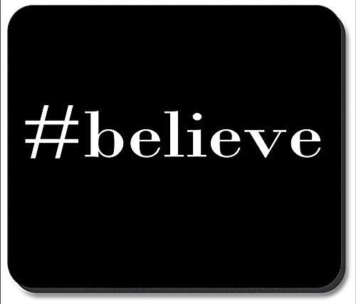 Premium Art Plates Brand Mouse Pad - #Believe - Perfect for Office, Gaming & Home Workspace Accessories