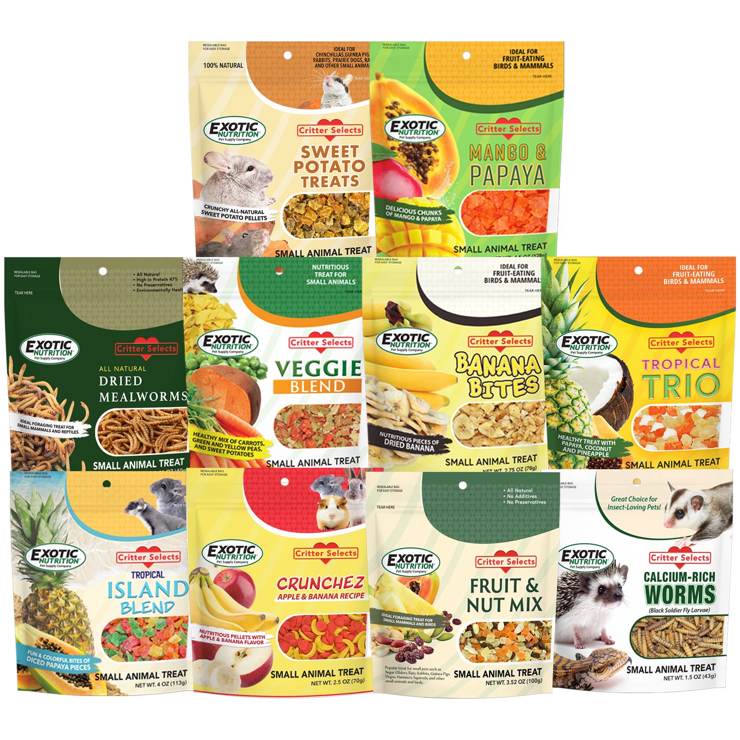 Premium Dog Treat Assortment - Healthy & Delicious Snacks for Training, Rewards & Dental Care - Perfect for Small, Medium & Large Breeds