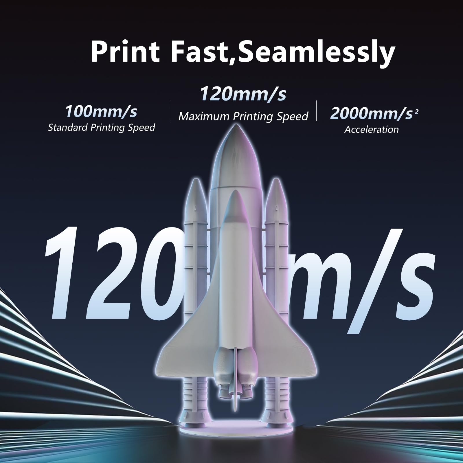 6-Color 3D Printer with Dual Extruder & Large 300x300x400mm Build Volume - Gradient, Mixed & Segmented Printing Modes for Home, Office & Creative Projects