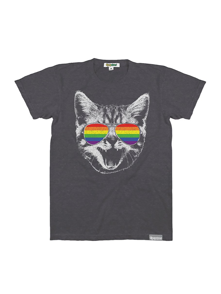 Colorful Rainbow Pride T-Shirts for Summer - LGBTQ+ Festival & Parade Outfit - Funny & Wild Graphic Tee for Gay Pride Events, Parties & Celebrations