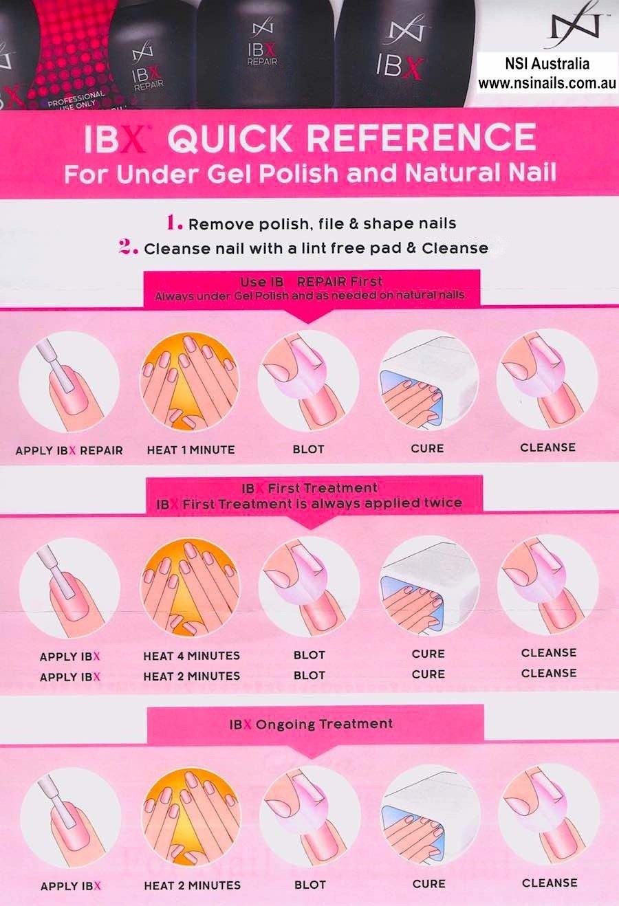 IBX Nail Strengthener & Repair Trio Pack - Includes Cuticle Oil for Healthy Nails | At-Home Nail Care Kit for Stronger, Damage-Free Nails | Perfect for DIY Manicures & Nail Restoration