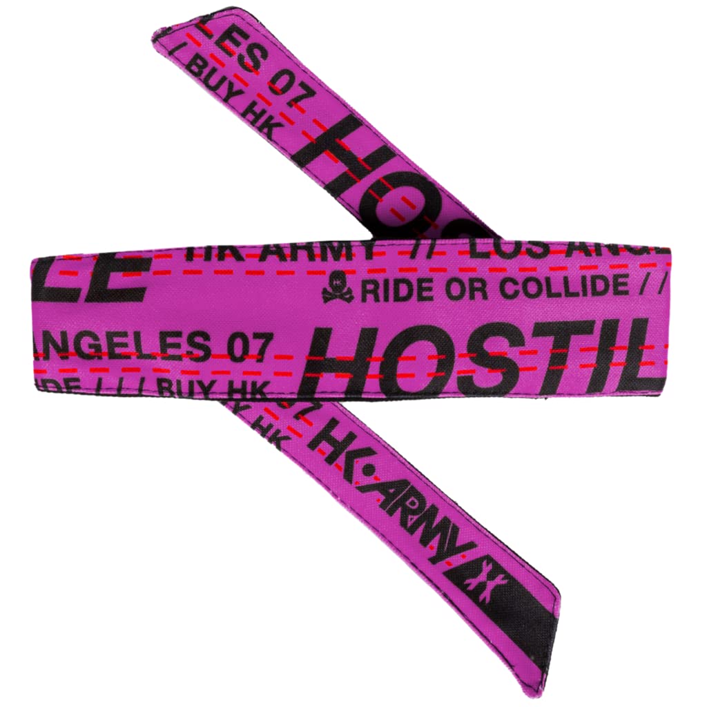 HK Army Headband - Hazzard Pink | Comfortable Sweatband for Paintball & Airsoft | Perfect for Sports, Workouts & Outdoor Activities