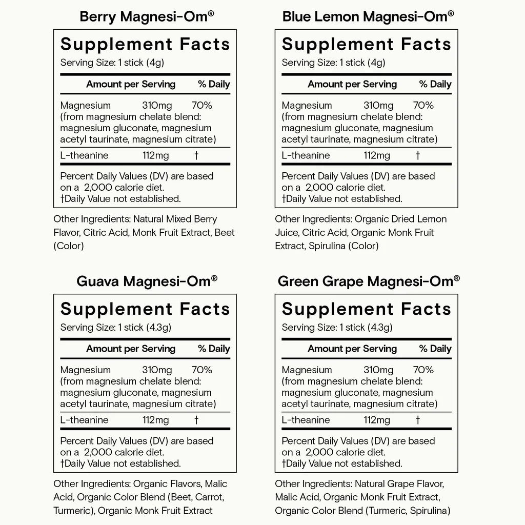 Moon Juice Magnesi Om - Premium Magnesium Supplement for Stress Relief & Sleep Support - Ideal for Nighttime Relaxation & Daily Wellness