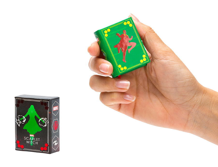 Marvel: The Tiny Book of Scarlet Witch and Vision - Collectible Miniature Book for Marvel Fans, Perfect for Gifts, Display, and Comic Book Collections