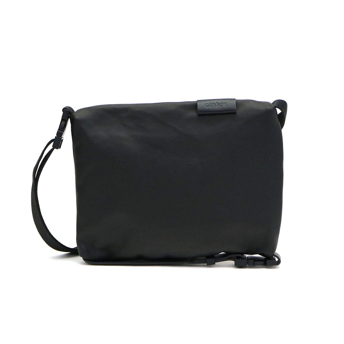 Cote & Ciel Men's Inn Small Crossbody Bag - Stylish & Compact Black Shoulder Bag for Everyday Use | Perfect for Work, Travel & Urban Commute