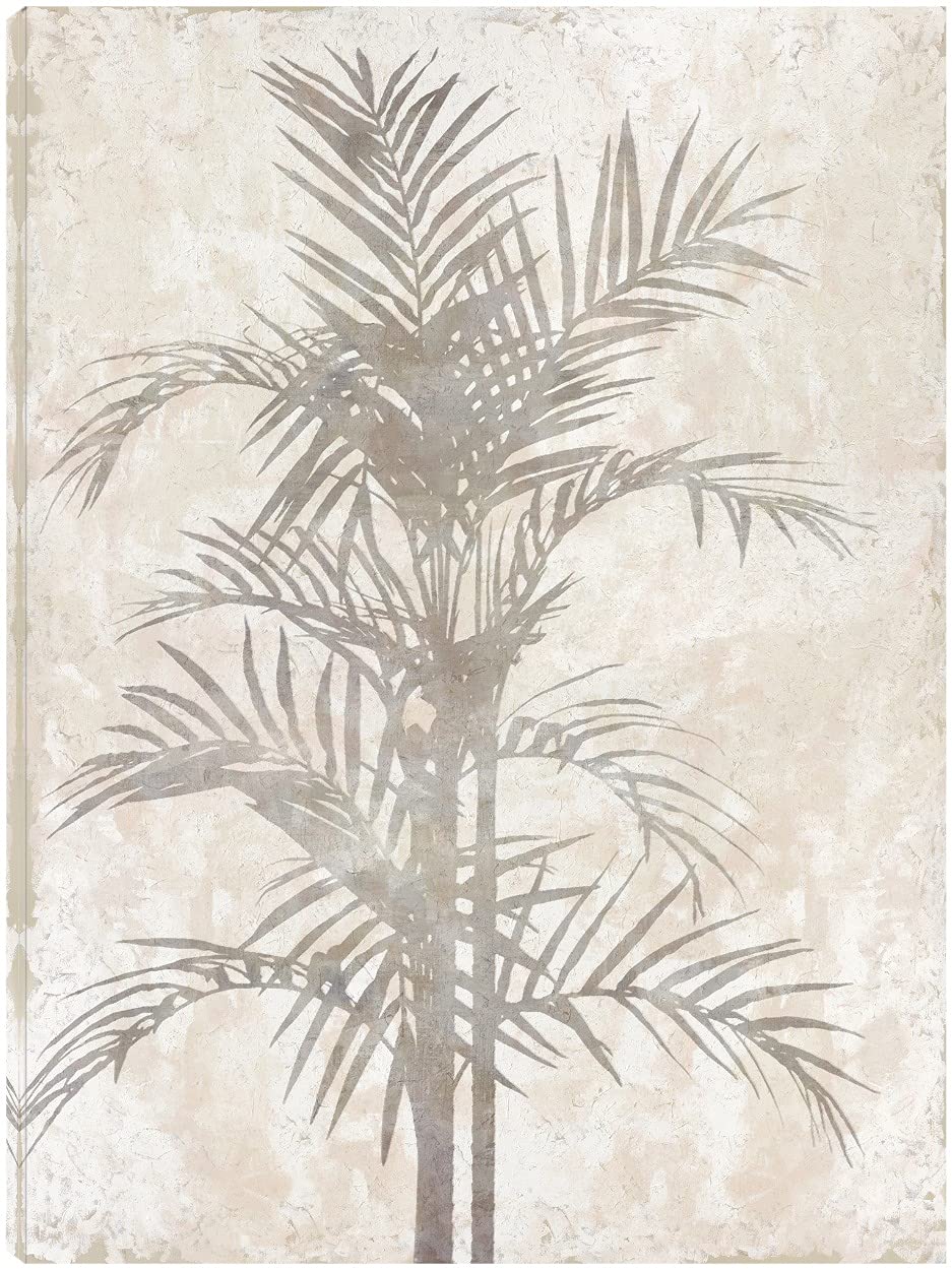 Tania Bello Fine Art Canvas Foliage Shade Wall Decor - 42x56 Inch Ready to Hang Painting for Living Room, Bedroom, Office - Nature Inspired Canvas Art for Home & Commercial Spaces