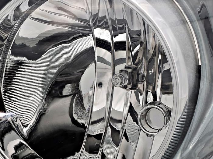 Kia Optima Headlight Assembly Replacement Set - Halogen Headlights for Driver & Passenger Side (2007-2008 Models) - Perfect for Night Driving & Foggy Conditions