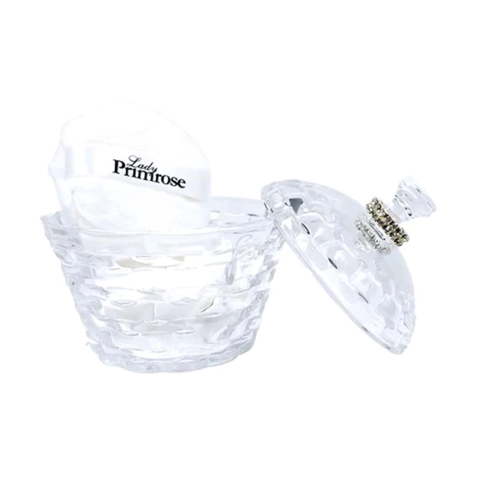 Lady Primrose Tryst Dusting Silk Powder - Luxurious Talc-Free Body Powder in Vanity Jar with Puff | Perfect for Post-Bath Care & Bridal Glow