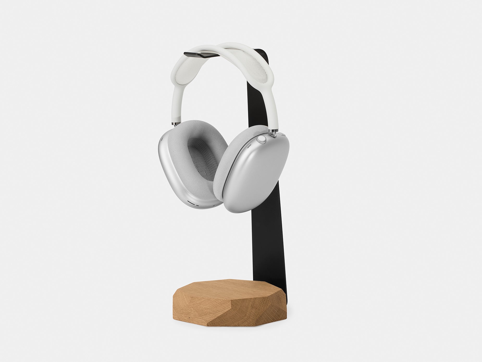 2-in-1 Headphone Stand with USB Charging Port - Space Saving Desk Organizer for Gaming Headphones & Wireless Earbuds - Perfect for Home Office, Gaming Setup, and Workstation Accessories