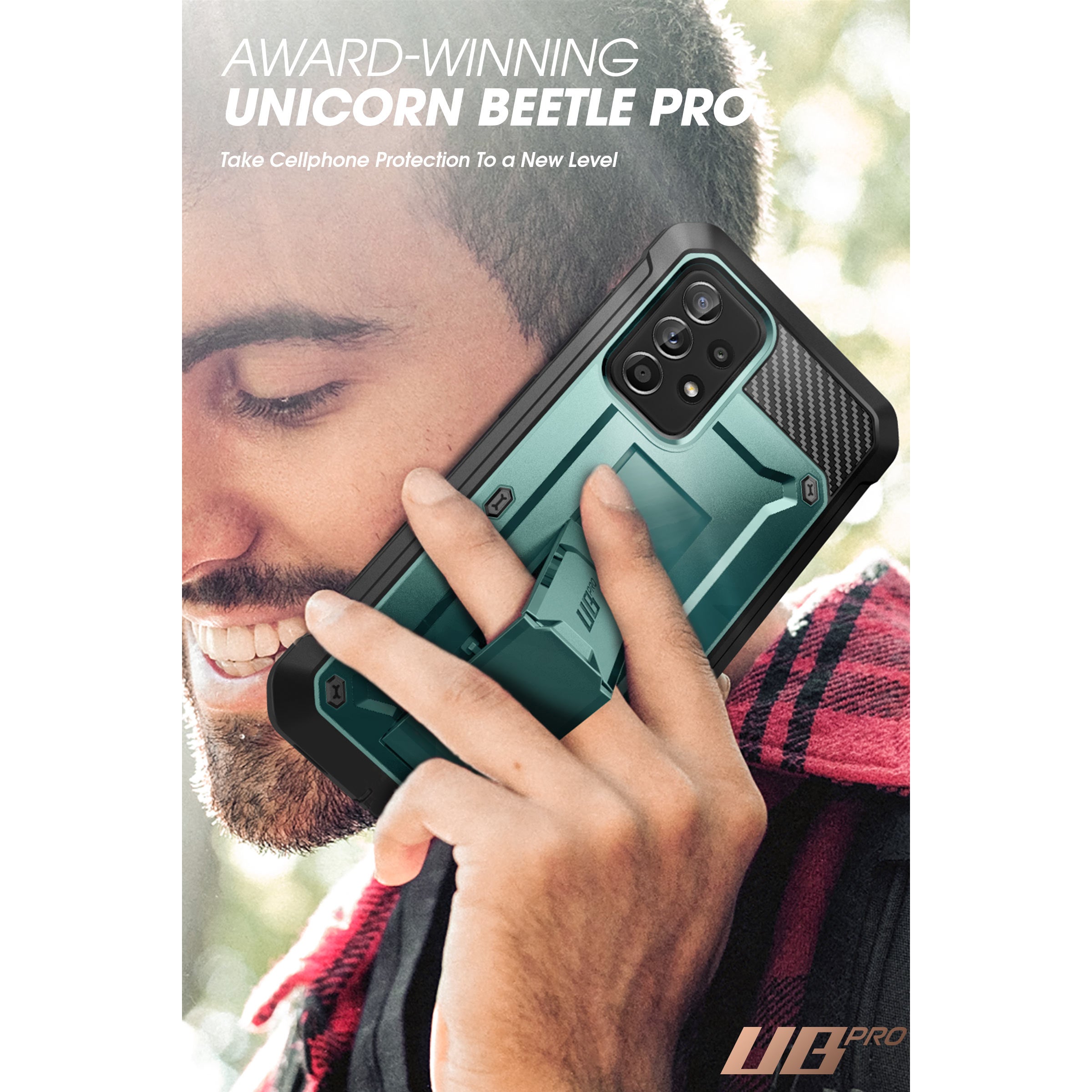 Samsung Galaxy A53 Unicorn Beetle PRO Rugged Holster Case with Belt Clip - Seafoam Green | Shockproof & Drop Protection | Perfect for Outdoor, Construction & Active Lifestyle