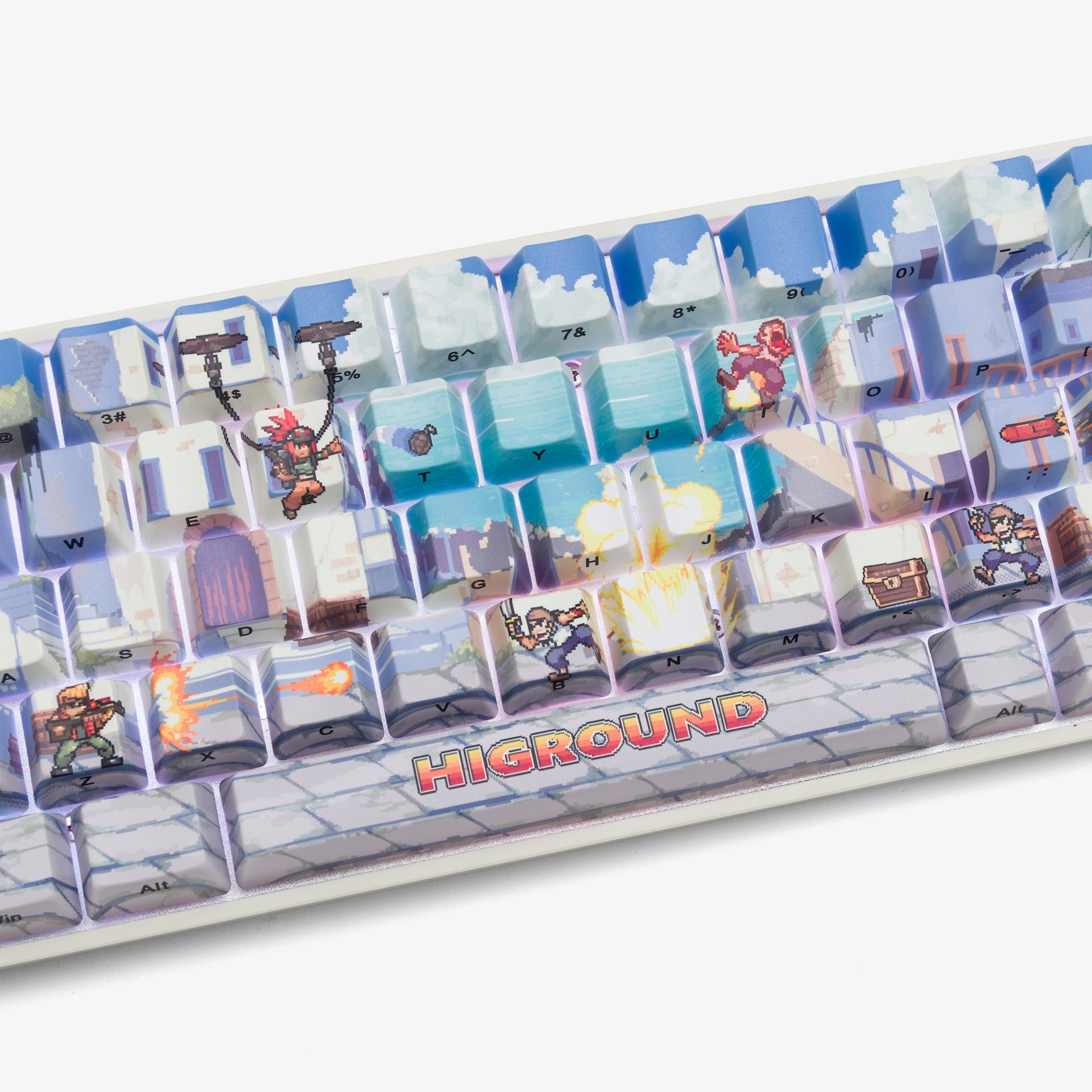 Higround 3 Basecamp 65% Mechanical Gaming Keyboard - RGB Backlit, Hot-Swappable Switches for PC & Mac - Perfect for FPS, MOBA & Battle Royale Gaming