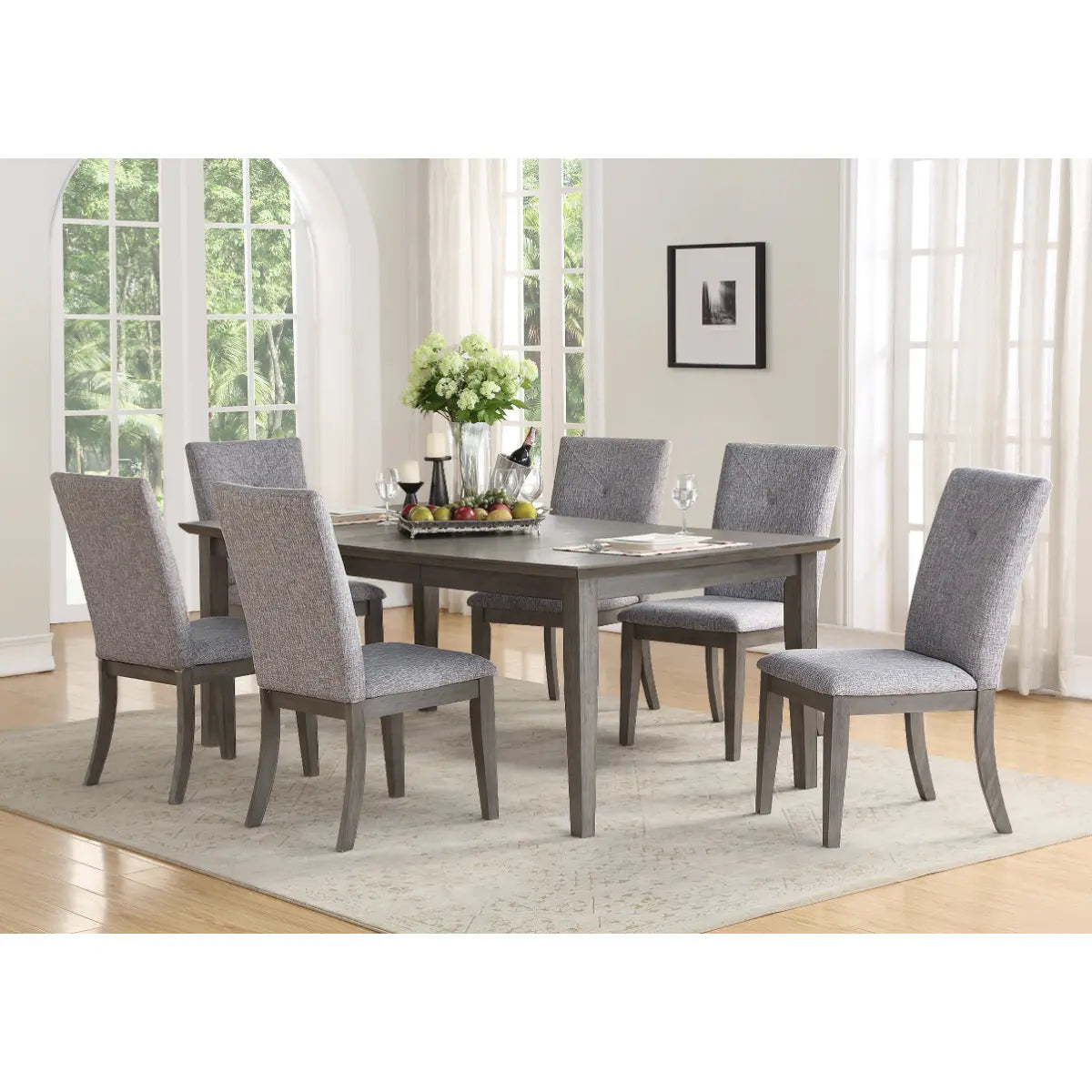 Felicity 5-Piece Dining Set 5229 - Modern Kitchen Table & Chairs for Small Spaces, Perfect for Apartments & Breakfast Nooks