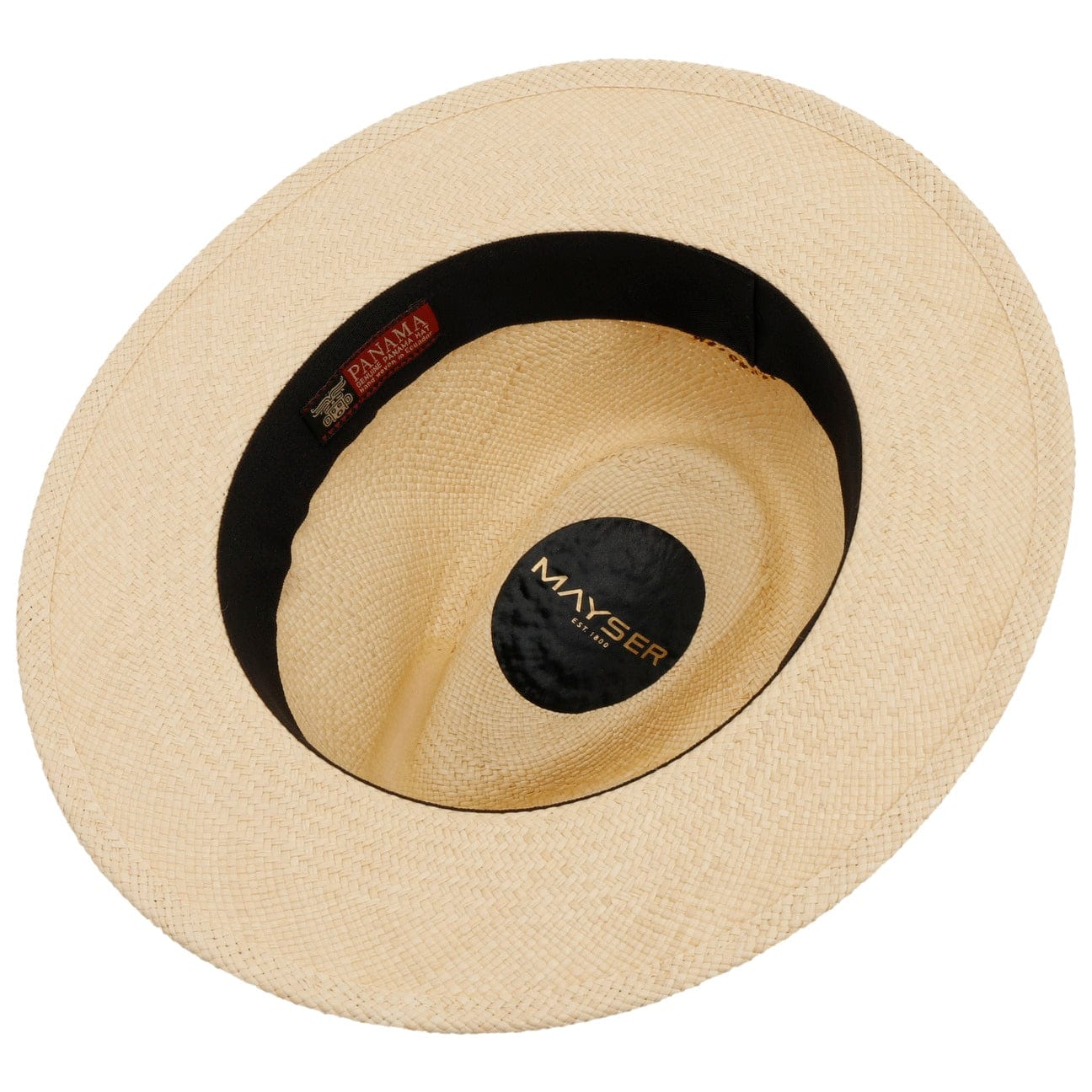 Mayser Mathis Panama Hat for Men & Women - Lightweight Breathable Summer Sun Hat for Beach, Travel & Outdoor Activities