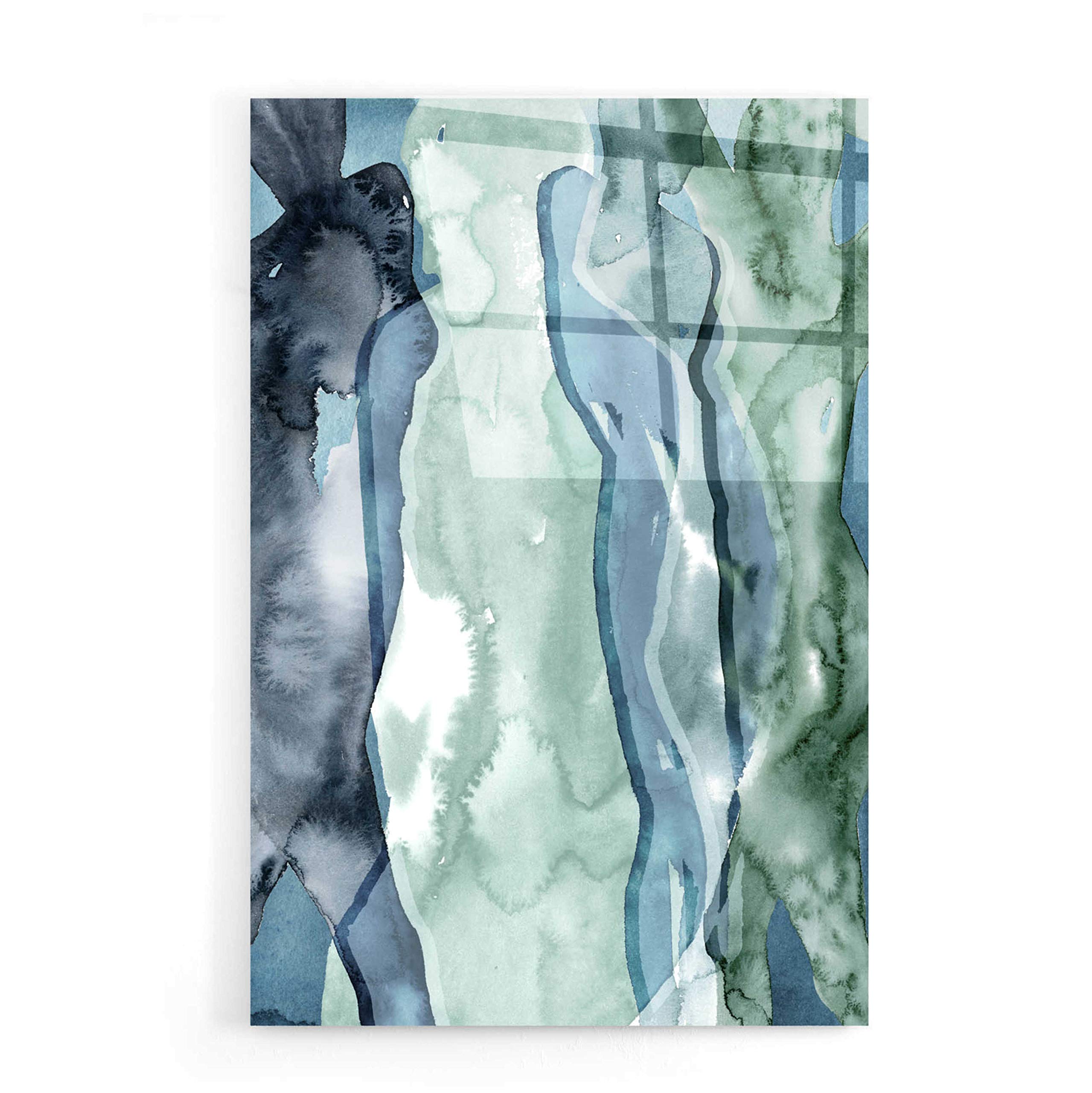 Grace Popp 'Water Women I' Acrylic Wall Art Painting - 16x24 Inch Modern Abstract Home Decor for Living Room, Bedroom & Office