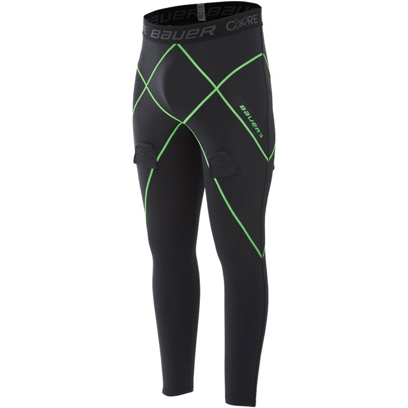 Bauer Core 1.0 Senior Hockey Jock Pants - Protective Cup Underwear for Ice Hockey Players - Perfect for Training & Games