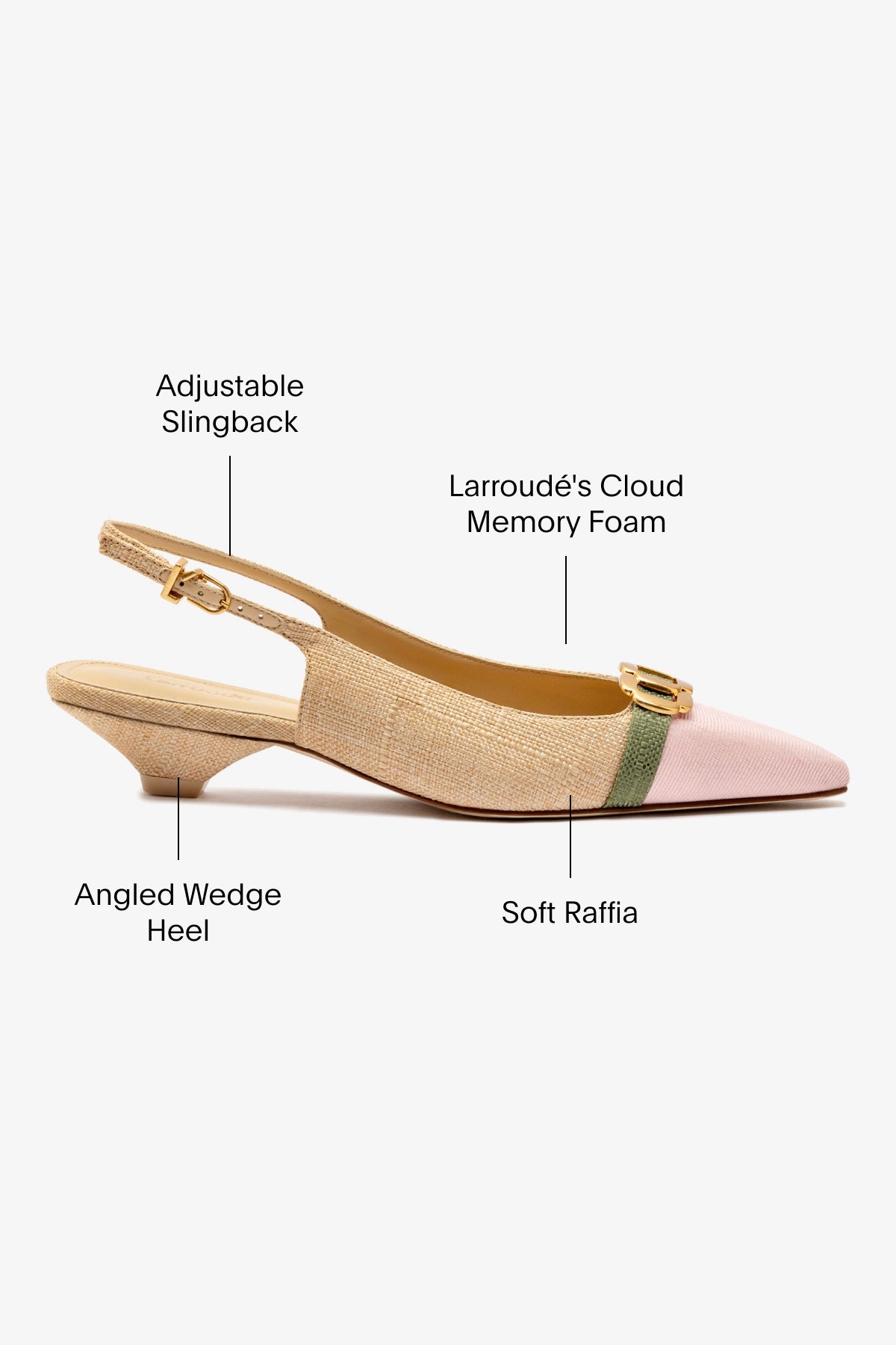 Franca Pump Women's Shoes - Beige Raffia Espadrille Sandals for Summer, Beach, and Casual Outfits