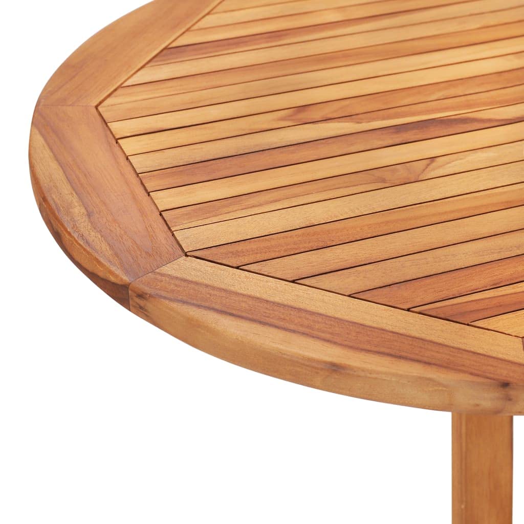 Premium Teak Wood Folding Butterfly Patio Dining Table 47.2
