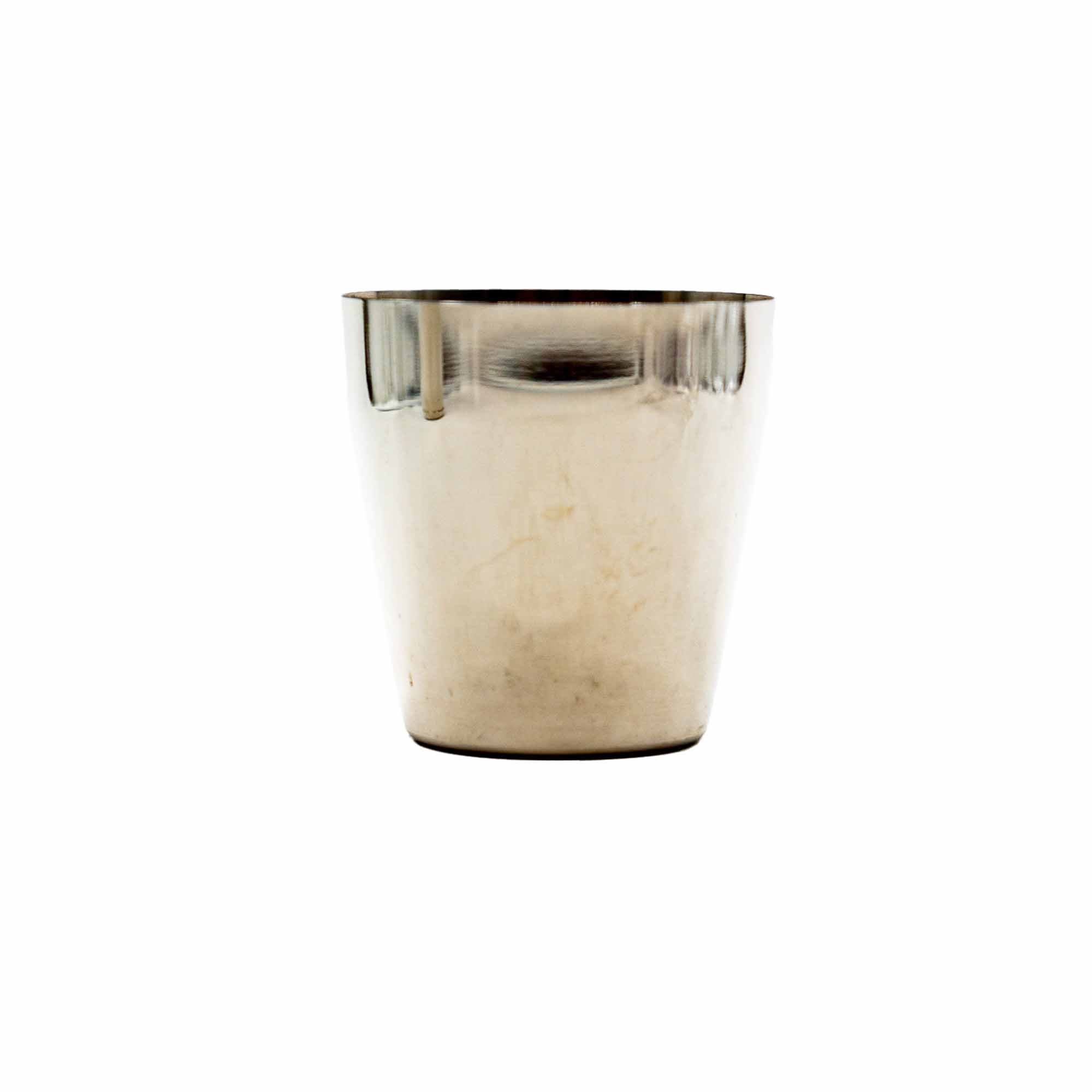 Premium 8 oz Stainless Steel Cocktail Shaker Set with Built-in Measuring Cup - Bar Mixing Tool for Martinis, Margaritas & Home Bartending - Perfect for Parties, Gifts & Professional Use