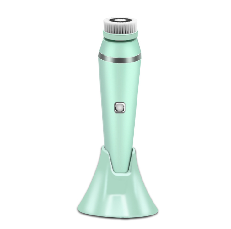 Electric Facial Cleansing Brush for Deep Pore Cleansing - Rechargeable Waterproof Face Scrubber for Blackhead Removal & Skin Exfoliation - Perfect for Daily Skincare Routine & Travel Beauty Essentials