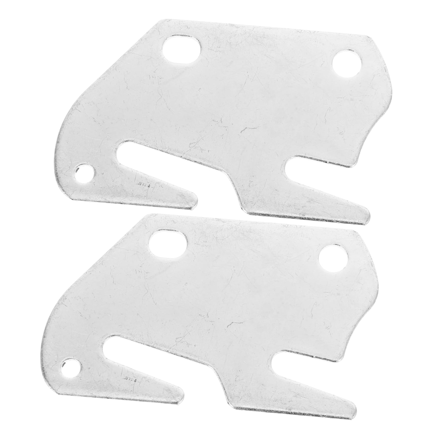 2pcs Heavy Duty Bed Frame Connectors - Furniture Brackets, Bed Rail Hooks & Plates - Durable Metal Bed Rail Fittings for Wooden Bed Frames - Perfect for Bed Assembly, Repair and Reinforcement (Home Furniture DIY Project)
