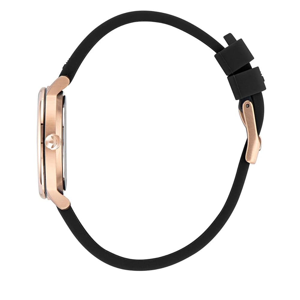 Adidas Originals Women's Watch with Black Dial & Rubber Strap - AOSY23026 | Stylish Casual & Sports Timepiece for Everyday Wear
