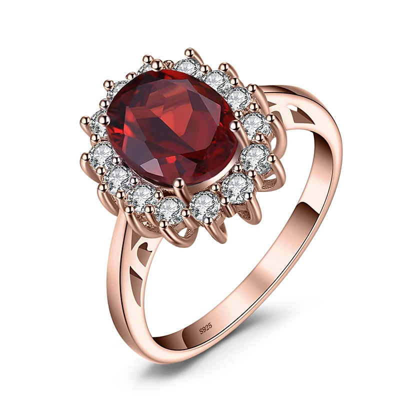 Desert Rose Ring - Elegant Sterling Silver Flower Jewelry for Women | Perfect for Weddings, Parties & Everyday Wear