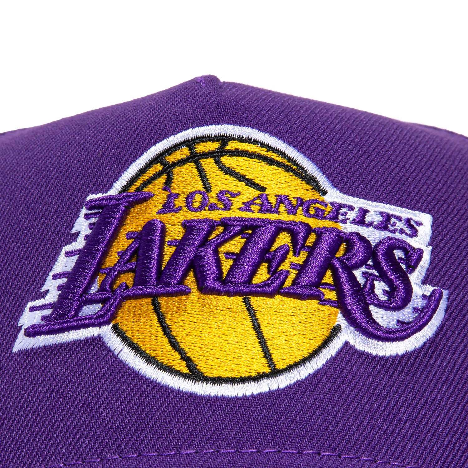 New Era 9Forty A-Frame Los Angeles Lakers Snapback Adjustable Hat - Purple | NBA Basketball Fan Gear for Men & Women | Game Day, Streetwear & Casual Outfits