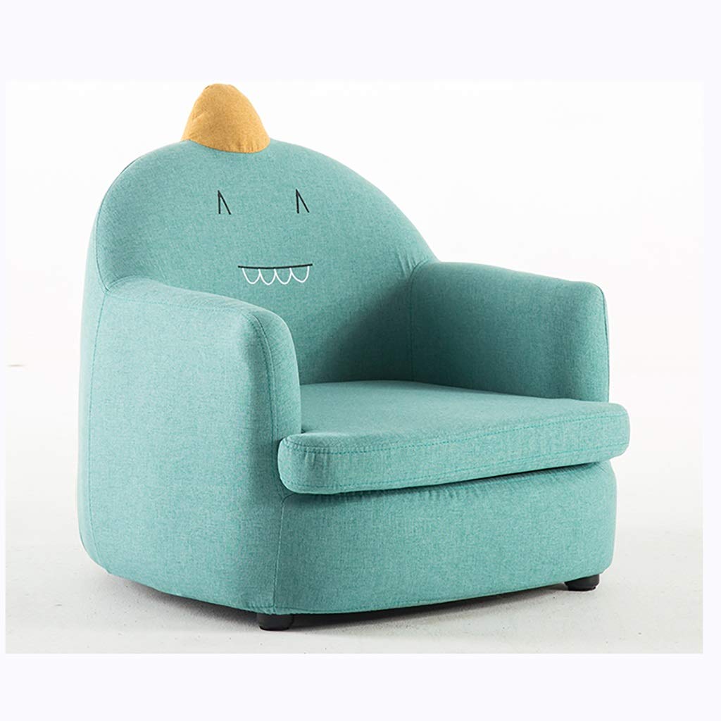 Adorable Cartoon Animal Toddler Armchair - Soft Upholstered Foam Sofa with Removable Washable Cover - Perfect Kids Furniture for Playroom, Nursery & Gift