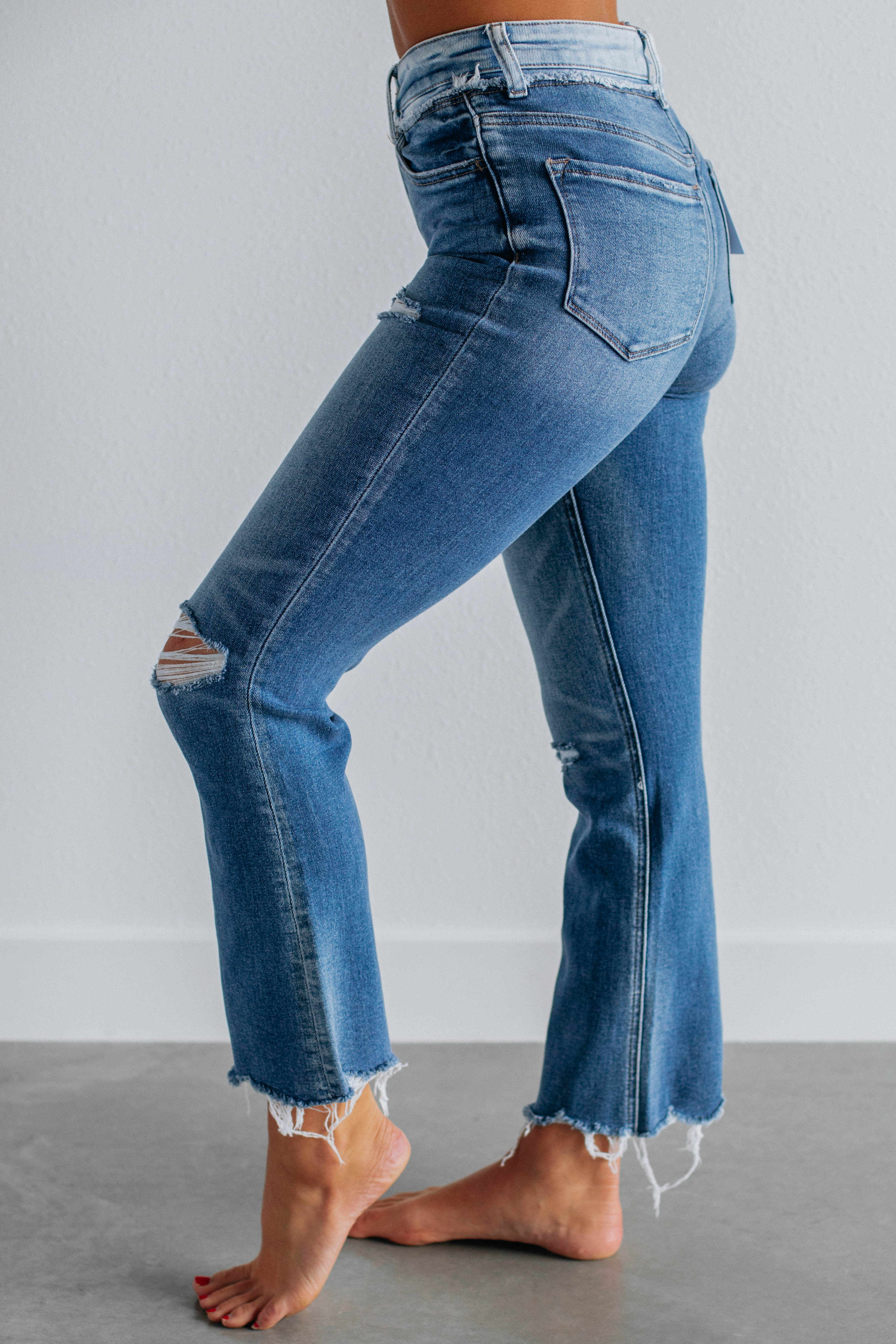 Bella Vervet Women's High Waist Skinny Jeans - Stretch Denim Pants for Comfort & Style | Perfect for Casual Wear, Office & Night Out