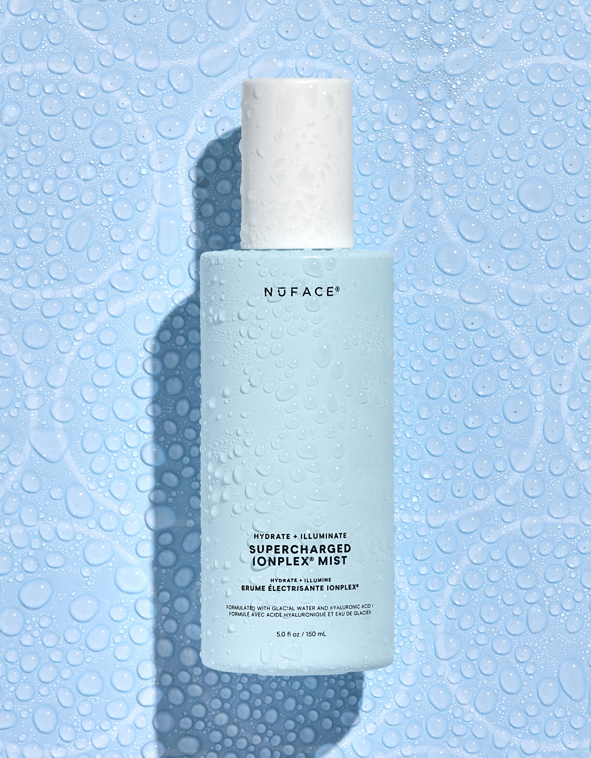 Nuface Supercharged Ionplex Mist - Hydrating Facial Spray for Glowing Skin | Perfect for Travel, Gym & Daily Skincare Routine