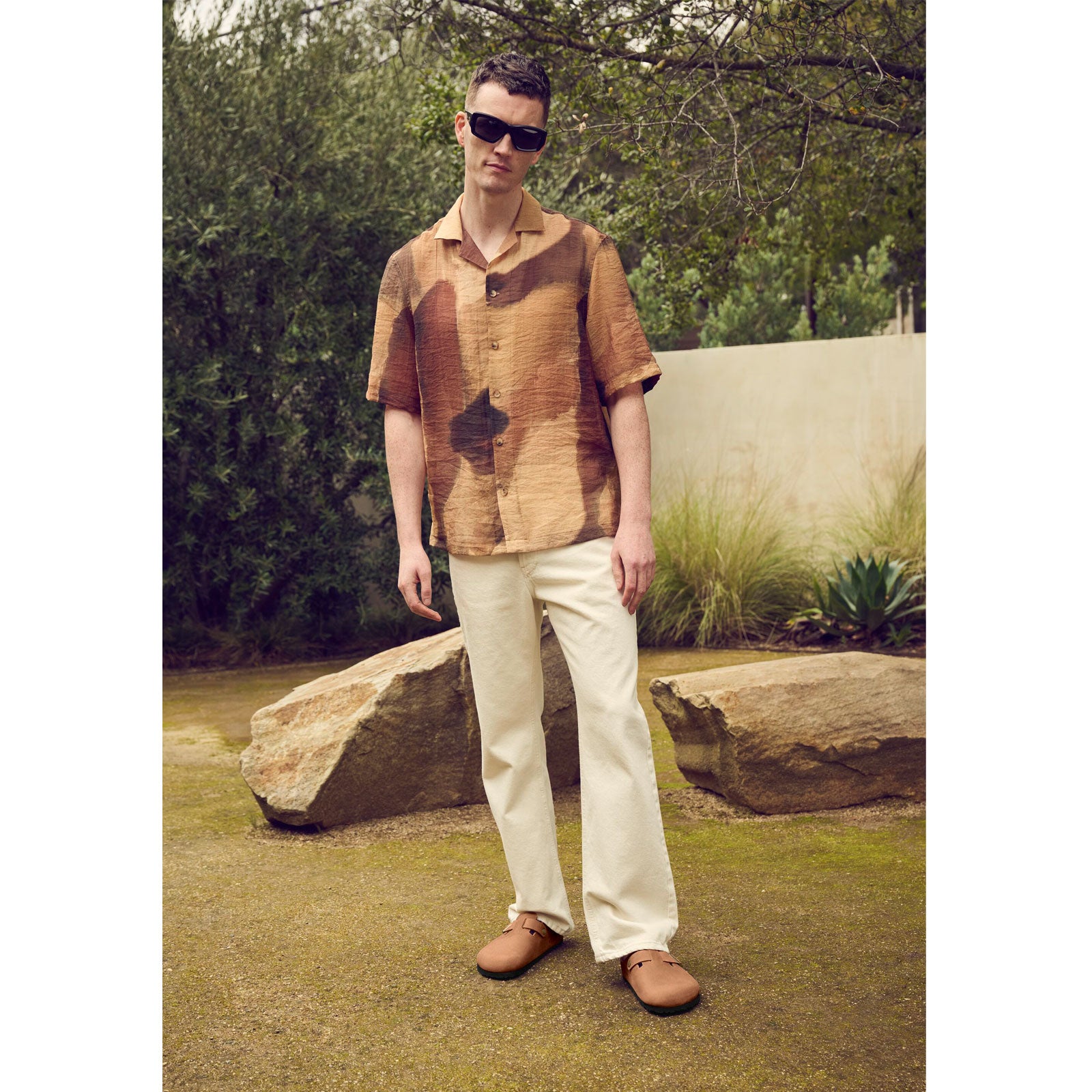 Birkenstock Boston Clog for Men - Cognac Oiled Leather Comfortable Unisex Sandals | Perfect for Home, Office & Casual Wear