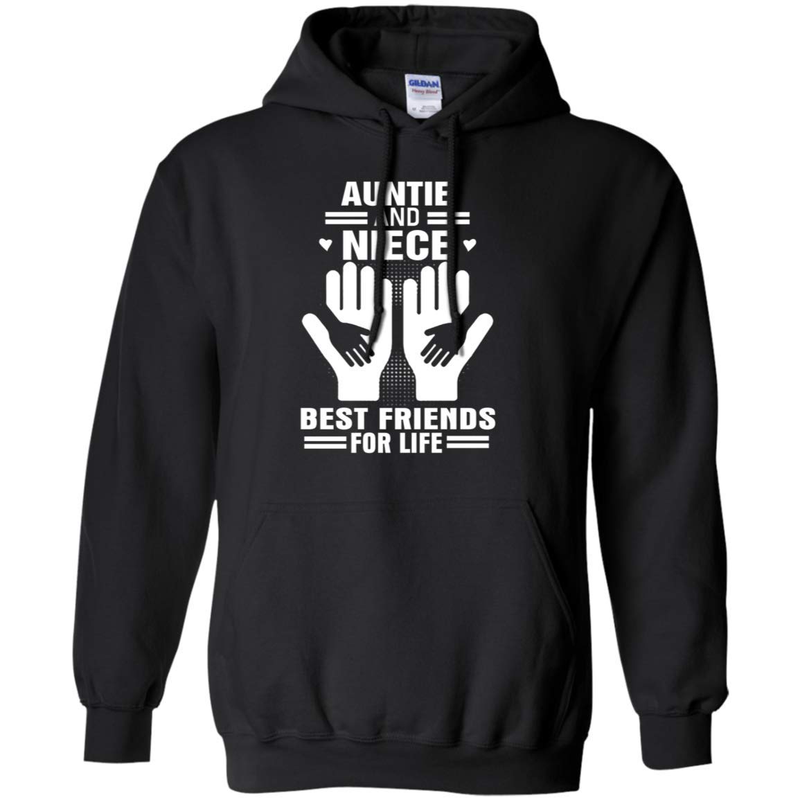 Funny Auntie and Niece Hoodie - Best Friend for Life Gift, Perfect for Family Gatherings, Birthdays, and Matching Outfits