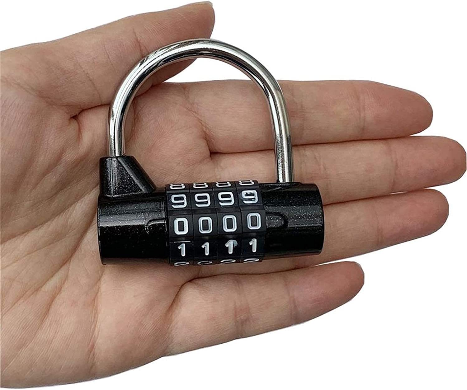 Heavy Duty Anti-Theft Bicycle Lock - 1500mm Foldable Bike Cable Lock with 4-Digit Combination Password for Gym, MTB & Cycling | Secure Backpack, Motorcycle & Helmet | Durable Outdoor & Commuter Use