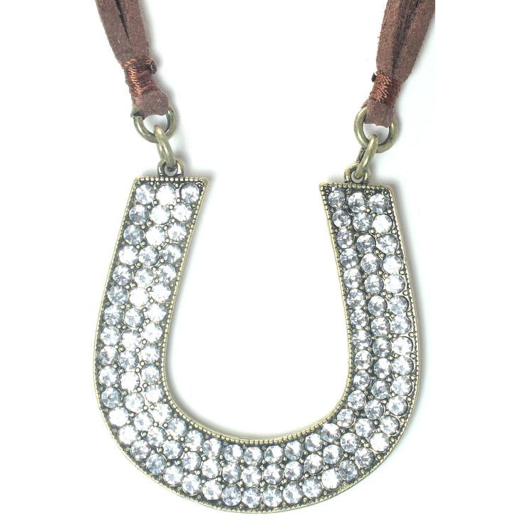Horseshoe Necklace Set - Sterling Silver Lucky Charm Pendant for Women - Perfect for Everyday Wear, Gifts & Special Occasions