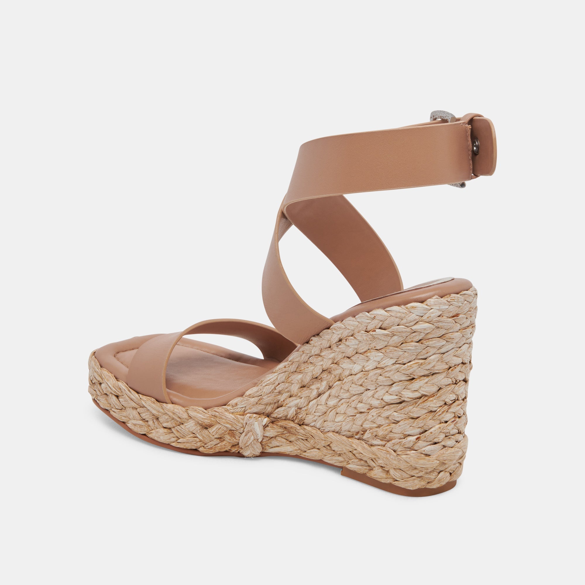AldonA Women's Leather Wedge Sandals - Comfortable Slip-On Cafe Shoes for Walking, Work & Casual Outfits | Stylish & Lightweight Summer Footwear for Women
