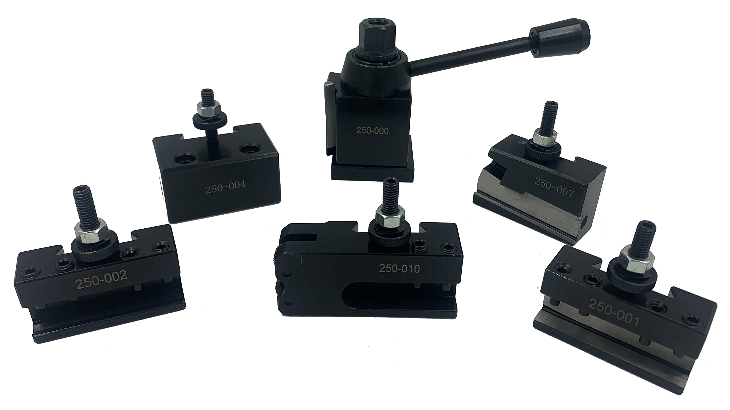 0XA Wedge Type Quick Change Tool Post Set for Mini Lathe 6-9