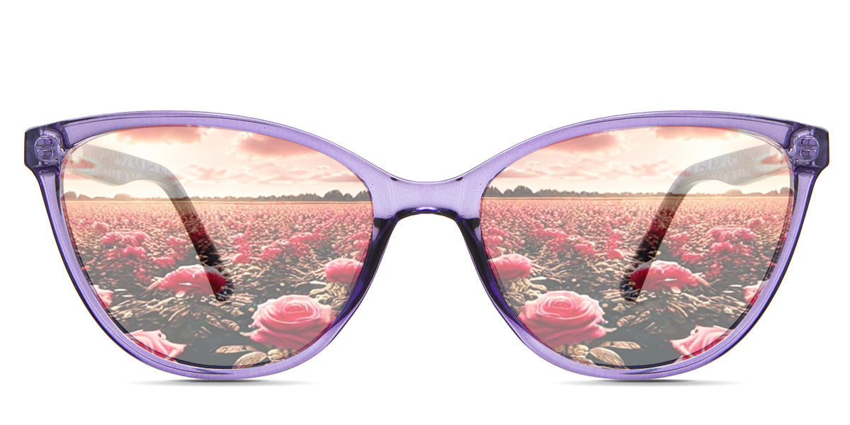 Zayla Women's Prescription Tinted Glasses – Stylish & UV Protection – Perfect for Driving, Reading & Outdoor Activities