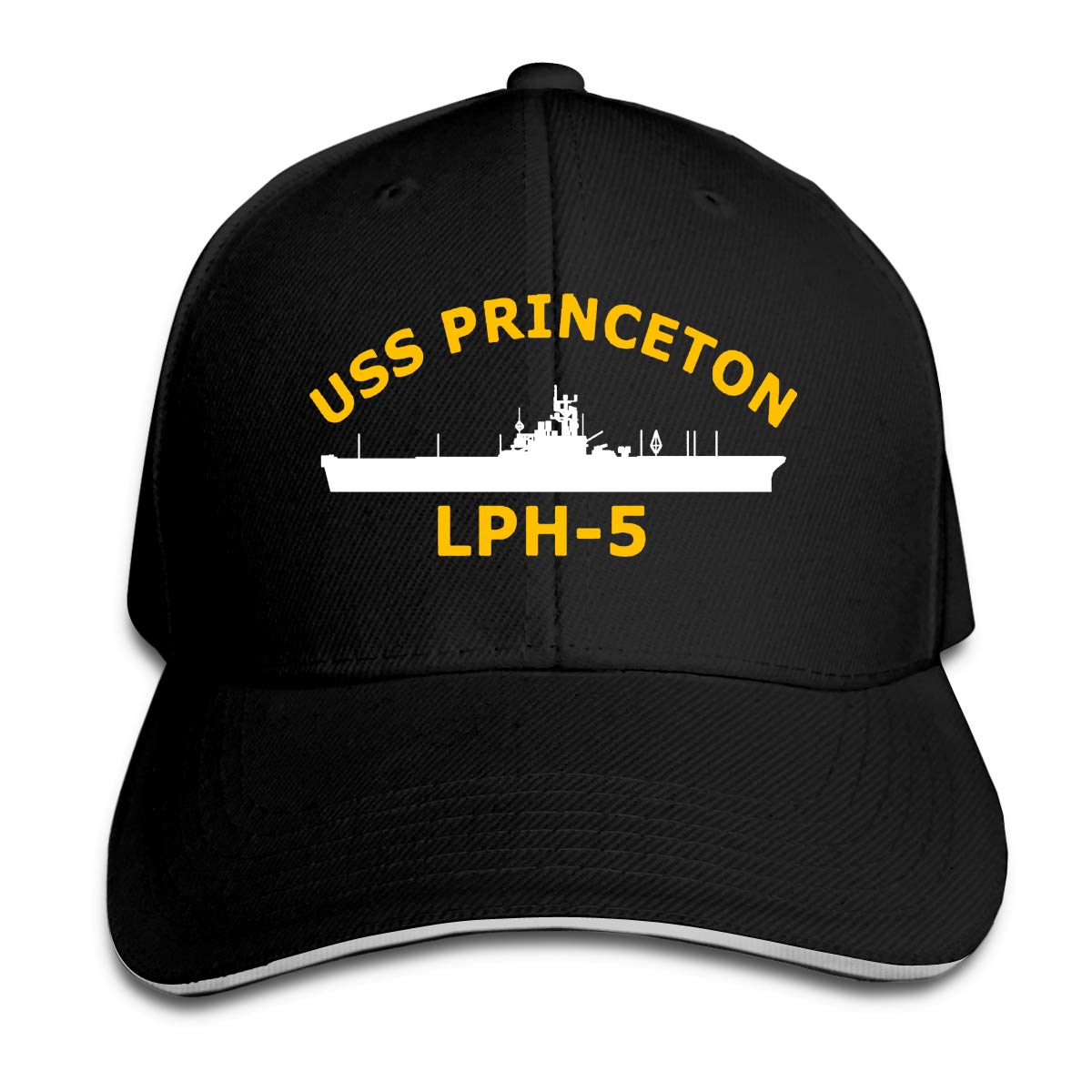 USS Princeton LPH-5 Navy Baseball Cap - Unisex Adjustable Military Style Hat for Men & Women - Perfect for Veterans, Military Enthusiasts & Casual Wear
