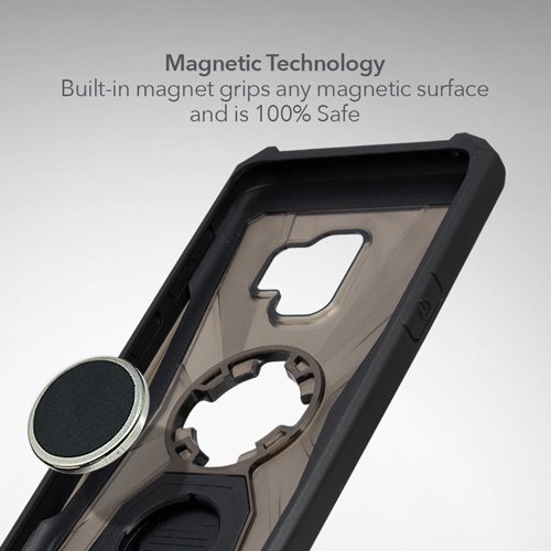ROKFORM Galaxy S9 Magnetic Twist Lock Case - Military Grade Rugged S Series Protective Cover for Outdoor Adventures & Active Lifestyles
