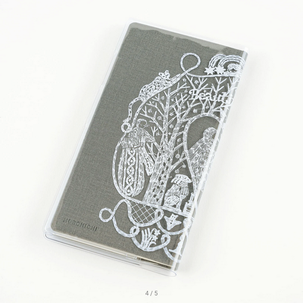 Hobonichi Weeks 2025 Planner Clear Cover - Beautiful Season Design | Protective & Stylish Accessory for Daily Planning, Journaling & Organizing