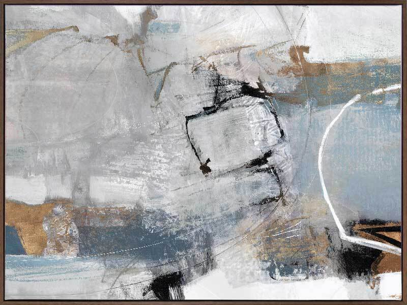 Clear Call II Canvas Art Print - Modern Wall Decor for Living Room, Bedroom & Office - High Quality Framed Artwork
