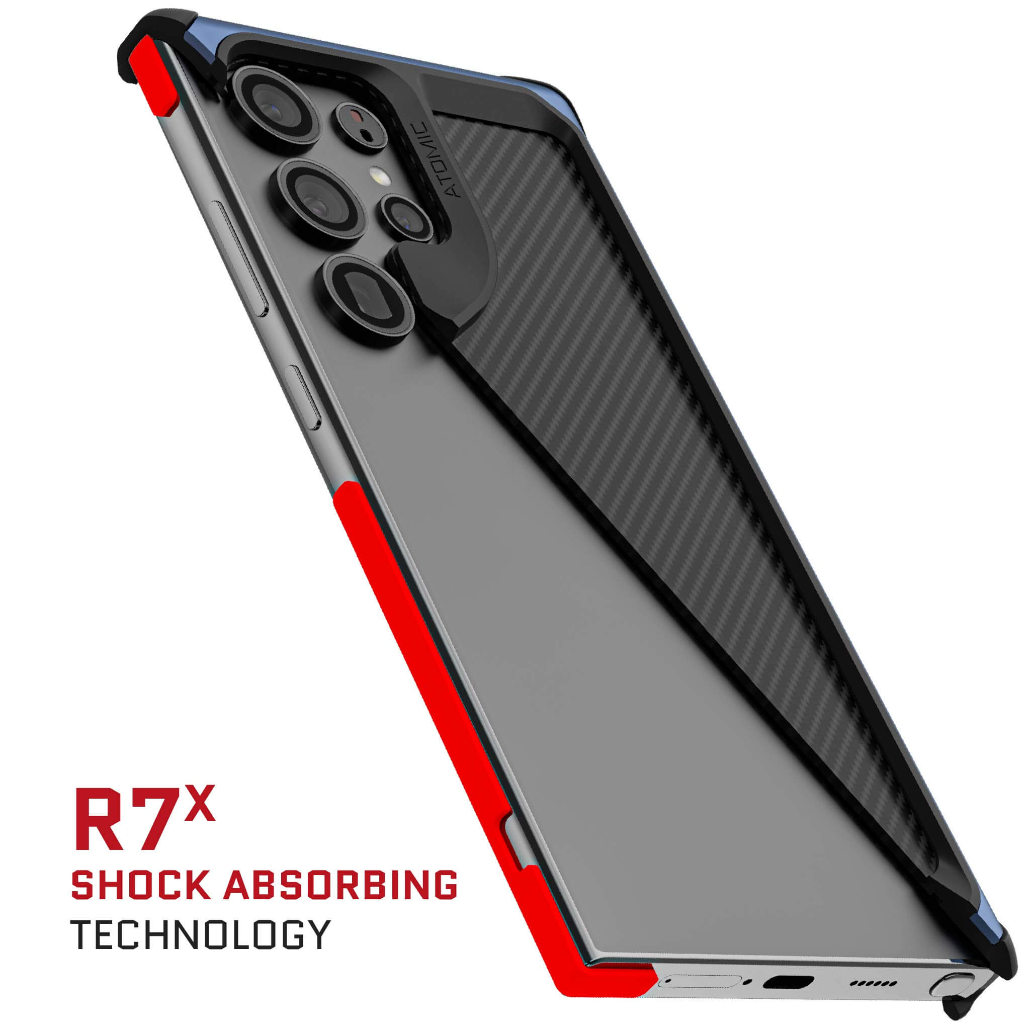 Galaxy S24 Series Ultra Thin Clear Aluminum Protective Case - Shockproof & Scratch Resistant Phone Cover for Samsung Galaxy S24/S24+/S24 Ultra | Perfect for Everyday Use, Travel & Outdoor Activities
